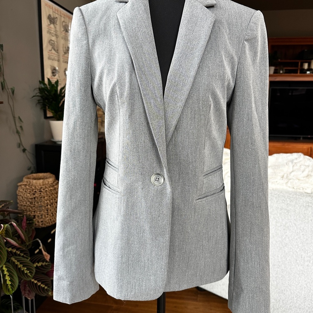 Women's Gray Blazer - Size 4